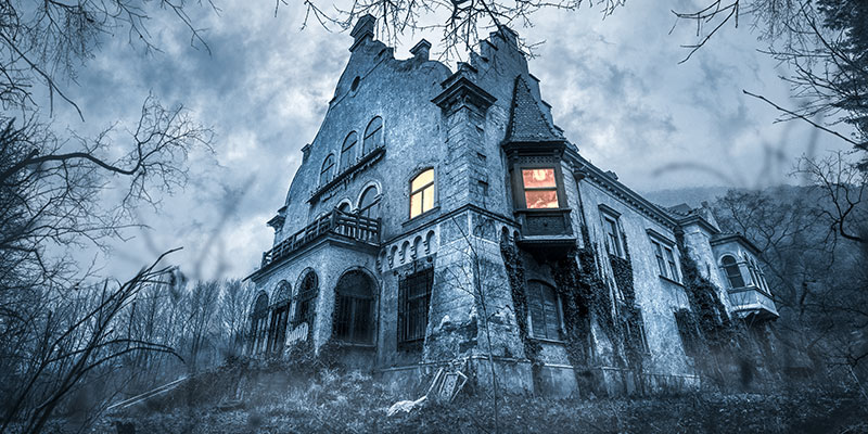 places to stay in haunted house
