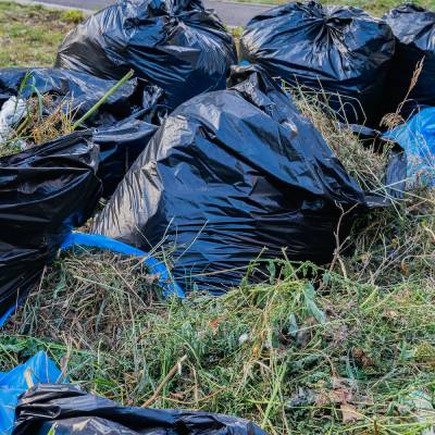 bags of garden rubbish in Birmingham